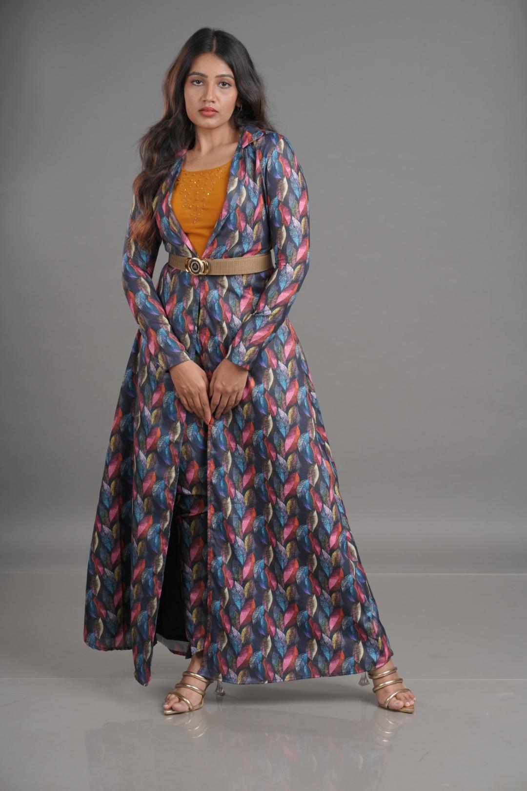 Vasantha Mustard Co-Ord Set (Golden Glow)
