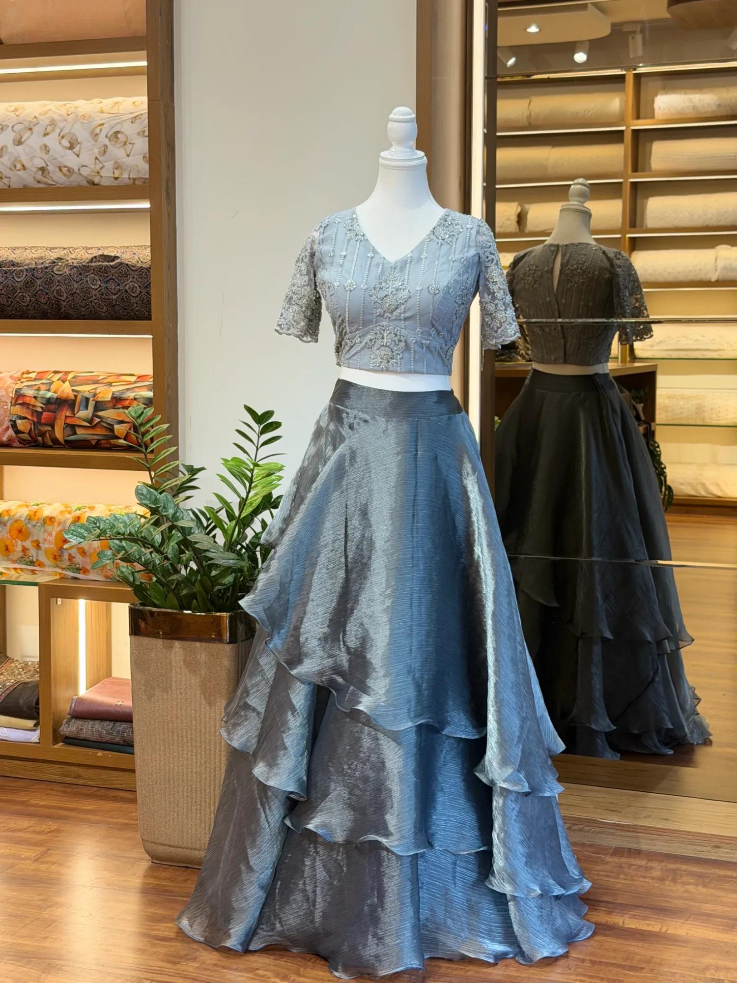 Premium Layered Partywear Set