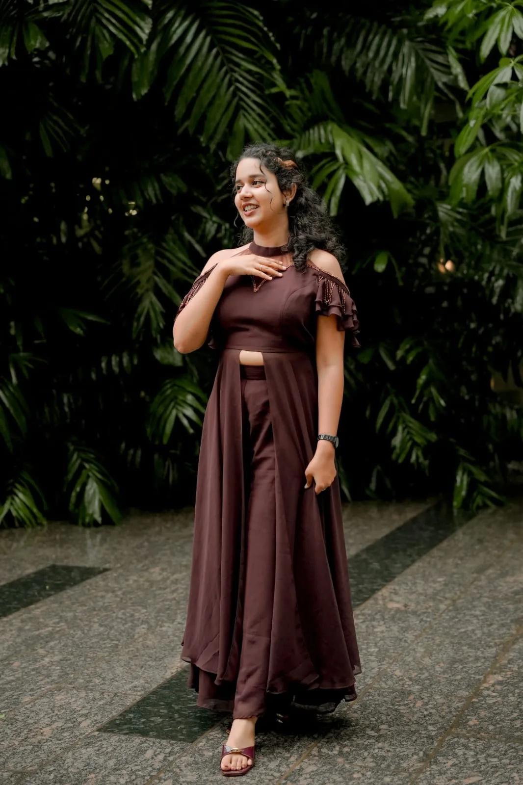 Elegant Layered Palazzo Set