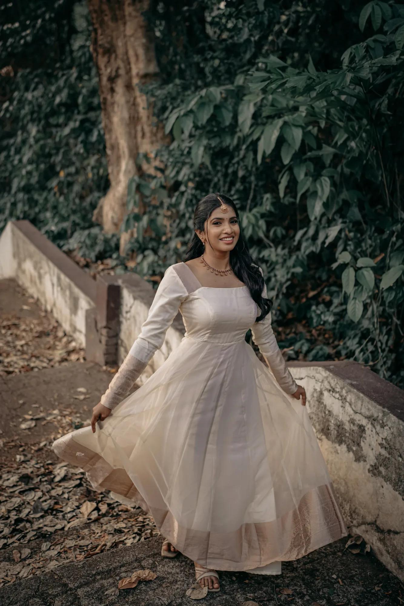 Premium Organza Panel-Cut Anarkali