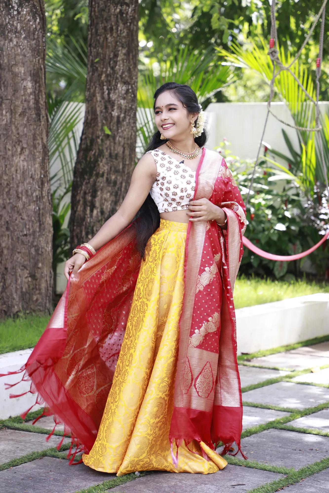 Festive Lehengas — Quppayam Boutique outfit 1